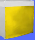Pawilony ogrodowe - Expodom Ściana boczna 2m, Żółty - miniaturka - grafika 1