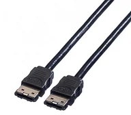 Kable komputerowe i do monitorów - Roline 11031548 zewnętrzny dysk twardy, przewód eSATA 6.0 GBIT/S, 0,5 m Czarny 11.03.1548 - miniaturka - grafika 1