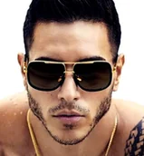 Okulary przeciwsłoneczne - Retro Okulary Przeciwsłoneczne Pilotki Męskie O27 - miniaturka - grafika 1