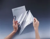 Grzbiety do bindownic - Durable Obwoluty PP Duraframe do folii OHP 100 szt. 8552-19 - miniaturka - grafika 1