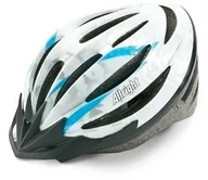 Kaski rowerowe - Allright ALLRIGHT Scud r.L niebiesko/biało/srebrny SK05024 - miniaturka - grafika 1