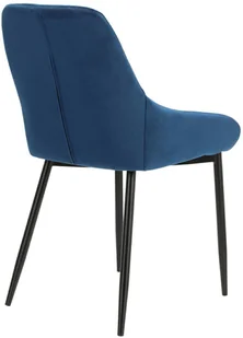 Intesi Krzesło Floyd Velvet niebieskie - Krzesła - miniaturka - grafika 5