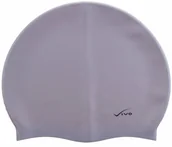 Pływanie - Vivo Czepek silikonowy Vivo B-1300 szary - miniaturka - grafika 1