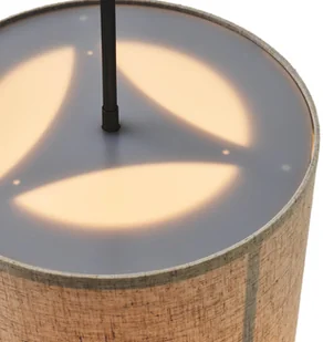 Menu Hashira żyrandol z lnu, 30cm, naturalny - Lampy sufitowe - miniaturka - grafika 2