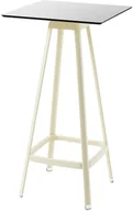 Stoły - Snap Wysoki stolik Sol H 590x590 mm kawiarniany na zewnątrz plastikowy z kwadratowym blatem 5613 - miniaturka - grafika 1