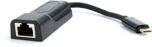 Gembird Adapter USB Typ-C do LAN Gigabit czarny AIGEMA000000010 - Adaptery i przejściówki - miniaturka - grafika 4