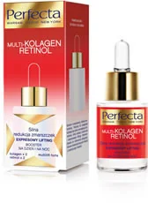 Perfecta Multikolagen Retinol Expresowy Lifting Booster na dzień i na noc 15ml - Serum do twarzy - miniaturka - grafika 4