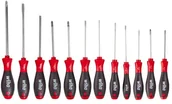 Śrubokręty - Wiha SoftFinish 302HK12, płaski, TORX, krzyżakowy Pozidriv, krzyżakowy Phillips, 12 szt. - miniaturka - grafika 1