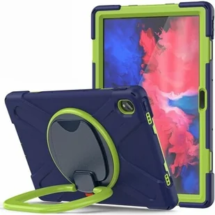 TECH-PROTECT Etui na Lenovo Tab P11/P11+ Plus 11.0 TB-J606/J616/J607Z TECH-PROTECT X-Armor Granatowo-Zielony - Etui do czytników e-book - miniaturka - grafika 2