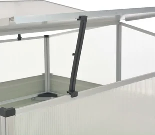 vidaXL Inspekt antracytowy 100 x 100 x 77 cm stal galwanizowana 45724 - Szklarnie ogrodowe - miniaturka - grafika 6