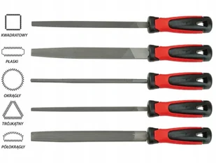 Dedra Zestaw pilników 06C007 - Pilniki - miniaturka - grafika 2