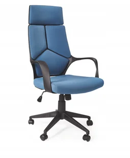 Fotel biurowy, krzesło biurowe VOYAGER fotel gabinetowy czarny / niebieski V-CH-VOYAGER-FOT-NIEBIESKI - Fotele i krzesła biurowe - miniaturka - grafika 19
