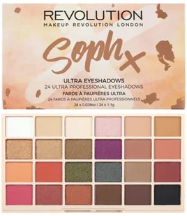 Makeup Revolution Soph X - Ultra Eyeshadow Palette - Paleta 24 cieni do powiek MAKUP2DPO - Cienie do powiek - miniaturka - grafika 6