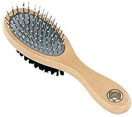 Szczotki i furminatory - Nobby 72624 Nature Line psy szczotka mała, podwójnie - miniaturka - grafika 1