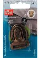 Artykuły kaletnicze - PRYM Klasyczny Zamek Tik-tak Retro St.złoto PRYM 5062 - miniaturka - grafika 1