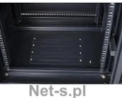 Szafy rack - NetRack szafa serwerowa stojąca 42U/600x1000mm drzwi szklane czarna ZŁOŻONA (019-420-610-012-Z) - miniaturka - grafika 1