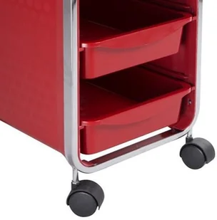 Barbiero Pomocnik fryzjerski NG-ST005 czerwony NG-ST005 - Meble fryzjerskie - miniaturka - grafika 5