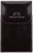Etui na dokumenty i karty - Wittchen Etui na wizytówki skórzane metalowe 21-2-151-1 - miniaturka - grafika 1