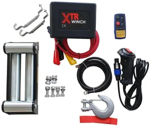 818 Xtr Wyciągarka XTR 13500lbs [6130kg] 12V lina stalowa 9,5mm 26m) 81877718 77718-uniw - Wciągarki - miniaturka - grafika 3
