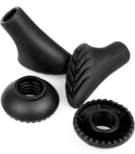 Spokey Kije nordic walking 105-135 cm czarno-zielone MEADOW - Kije trekkingowe - miniaturka - grafika 8