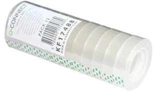 Q-Connect Taśma biurowa 12mm, 30m, 12szt. KF17488 - Taśmy klejące - miniaturka - grafika 6