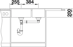 Blanco NAYA 8S BIAŁY 519657 - Zlewozmywaki - miniaturka - grafika 7