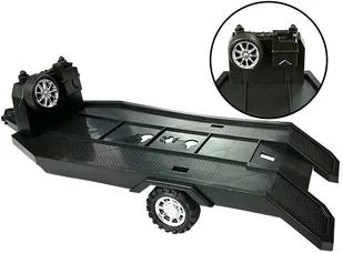 Lean Zestaw Pojazdów Monster Truck Czarny Laweta 58 cm 9269 - Samochody i pojazdy dla dzieci - miniaturka - grafika 14