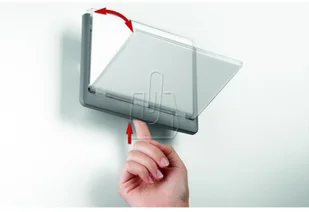 Durable Tabliczka informacyjna Click Sign Durable 149mm x 105,5mm granatowa 486107 - Numery na dom - miniaturka - grafika 16