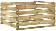 vidaXL Kompostownik z listew, 120x120x70 cm, impregnowana sosna