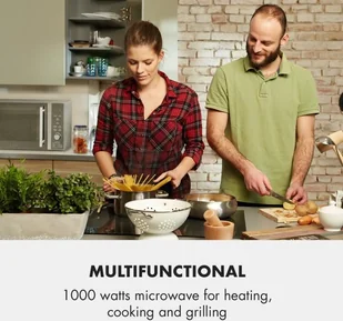 Kuchenka mikrofalowa Klarstein Luminance Prime - Kuchenki mikrofalowe - miniaturka - grafika 3