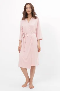 Luisa Moretti Koszula nocna damska ERICA ze szlafrokiem Różowy S LM_6181 - Szlafroki damskie Luisa Moretti Koszula nocna damska ERICA ze szlafrokiem Różowy S LM_6181 - Szlafroki damskie - miniaturka - grafika 1