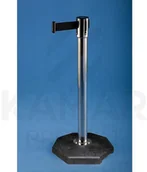 Wyposażenie miejsc publicznych - Słupek stalowy z taśmą 2,7 m - miniaturka - grafika 1