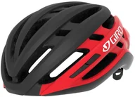 Kaski rowerowe - Giro Agilis Kask, matte black/bright red S | 51-55cm 2021 Kaski triathlonowe 200244-007 - miniaturka - grafika 1