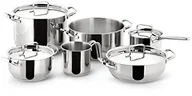 Zestawy garnków i patelni - Lagostina ekstrawagancka akumulator, ze stali nierdzewnej, 10 sztuki 010740600010 - miniaturka - grafika 1