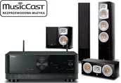 Kino domowe - Yamaha RX-V4A + NS-555 + NS-C444 + NS-333 czarny - miniaturka - grafika 1