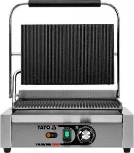YATO GRILL KONTAKTOWY PANINI RYFLOWANY 44CM YATO YG-04557 - Piece, kotły  i płyty grzejne gastronomiczne - miniaturka - grafika 6
