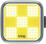 Lampki rowerowe - Knog Blinder Grid Front Black - miniaturka - grafika 1
