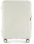 Walizki - Wittchen Średnia walizka z polikarbonu w paseczki 56-3P-842-88 - miniaturka - grafika 1