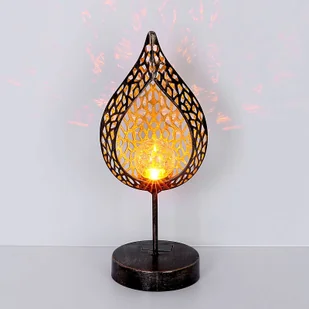 GLOBO Lampa solarna LED 33528 w kształcie liścia - Lampy ogrodowe - miniaturka - grafika 3