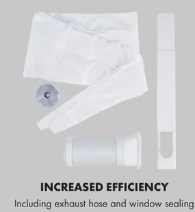 Klarstein Metrobreeze Rom klimatyzator 10000 BTU klasa efektywności energetycznej A+ pilot biały DXJ2-MetrobreezeRomW - Klimatyzatory - miniaturka - grafika 8