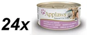 Mokra karma dla kotów - Applaws mokra karma dla kota Mackerel & Sardine 24 x 70g - miniaturka - grafika 1