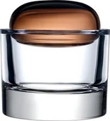 Pudła i pojemniki do przechowywania - Nude Pojemnik do przechowywania Ecrin L karmelowy z przykrywką 1105401 - miniaturka - grafika 1