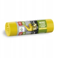 Worki na śmieci - Anna Zaradna WORKI NA ŚMIECI Z USZAMI DO SEGREGACJI ODPADÓW METAL I PLASTIK 60L 16SZTUK 5903936039470 - miniaturka - grafika 1