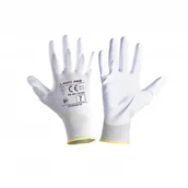 Rękawice robocze - LAHTI PRO Rękawice pu antystat. białe l230407p, karta, "7", ce, lahti - miniaturka - grafika 1