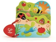 Zabawki interaktywne dla dzieci - Hape książeczka Robaczki - miniaturka - grafika 1