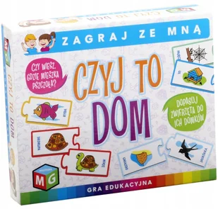 MULTIGRA Zagraj ze mną. Czyj to dom$1365 - Gry planszowe - miniaturka - grafika 2