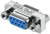 Adaptery i przejściówki - Equip 124301 adapter DB9-wejście żeńskie do żeńskiego 124301 - miniaturka - grafika 1