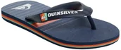 Buty dla chłopców - Quiksilver japonki ęce YOUTH MOLOKAI MORE CORE Blue/Blue/Blue XBBB - miniaturka - grafika 1