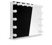 Meble kosmetyczne - Lustro podświetlane LED HOLLYWOOD 120x80cm 12080Z WA-12080-Z - miniaturka - grafika 1