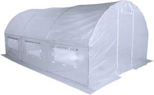 HOME &amp; GARDEN Folia na stelaż tunelu ogrodowego 250 x 500 cm biała 884485 - Szklarnie ogrodowe - miniaturka - grafika 2